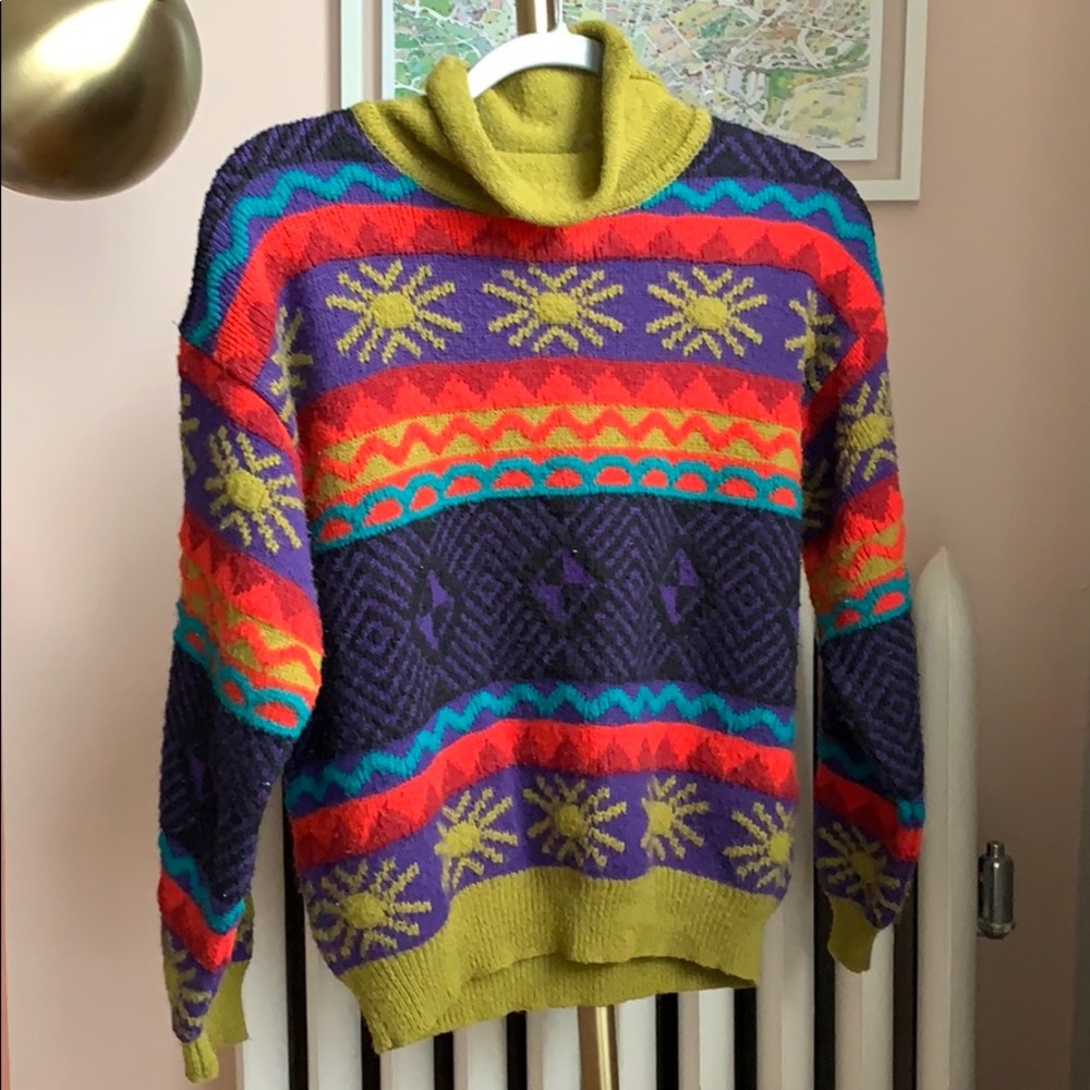 Funky 90’s Vintage Ugly Sweater